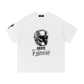 White Okoye Silver Headguard Tee