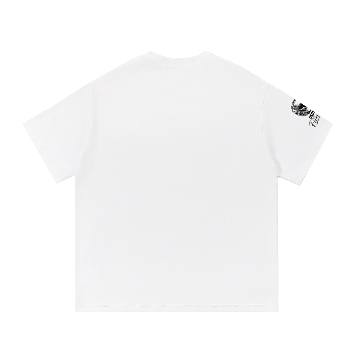 White Okoye Silver Headguard Tee