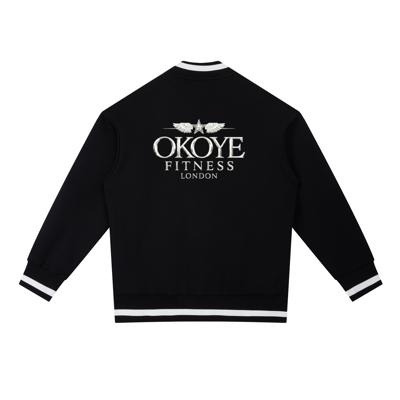 Contrast Piping Zip Bomber Jacket